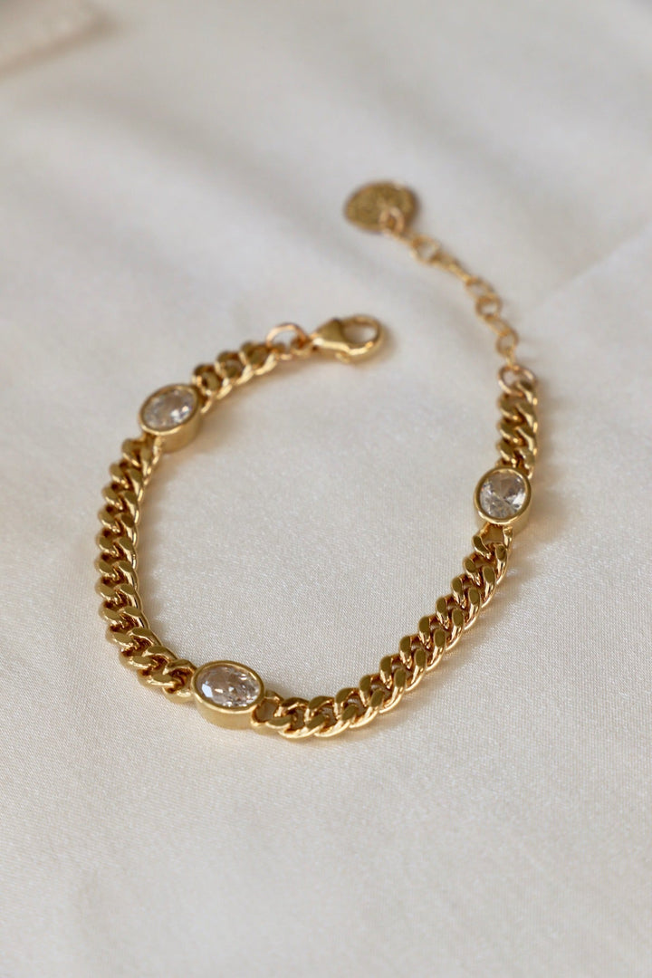 Katie Waltman Jewelry: JULIETTE OVAL CHAIN BRACELET