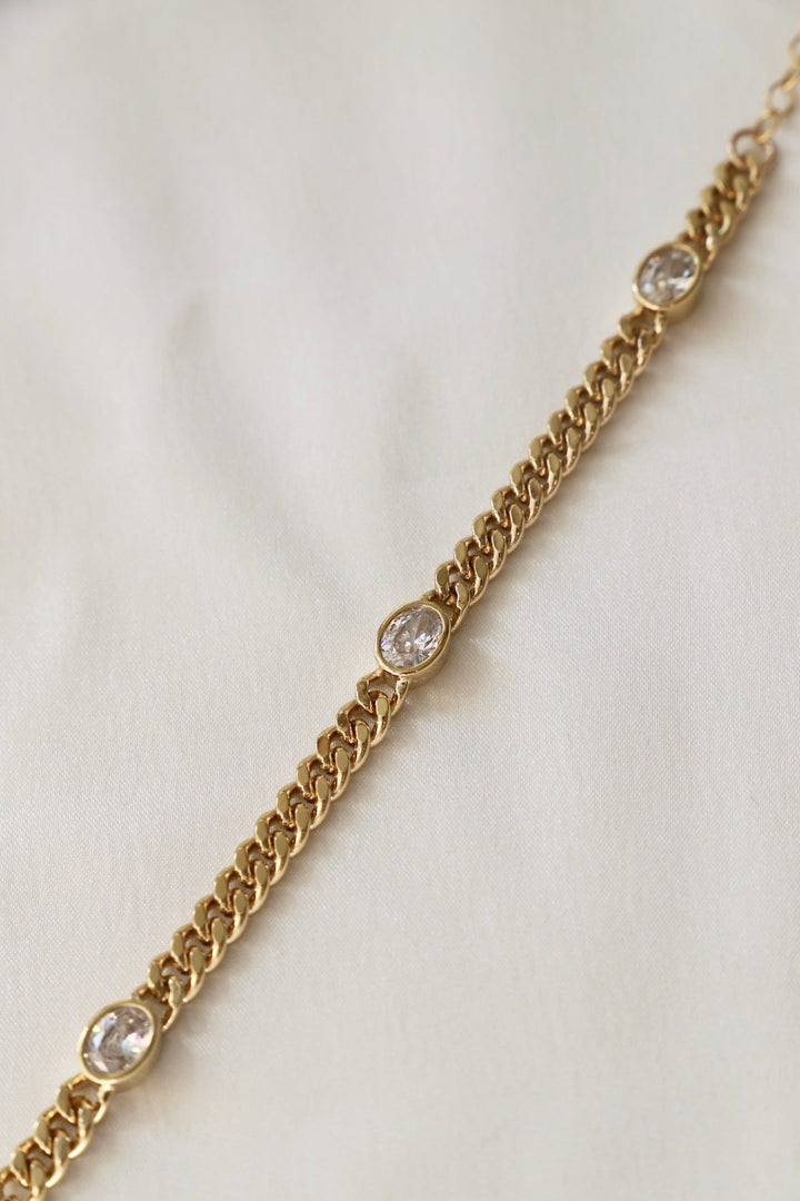 Katie Waltman Jewelry: JULIETTE OVAL CHAIN BRACELET