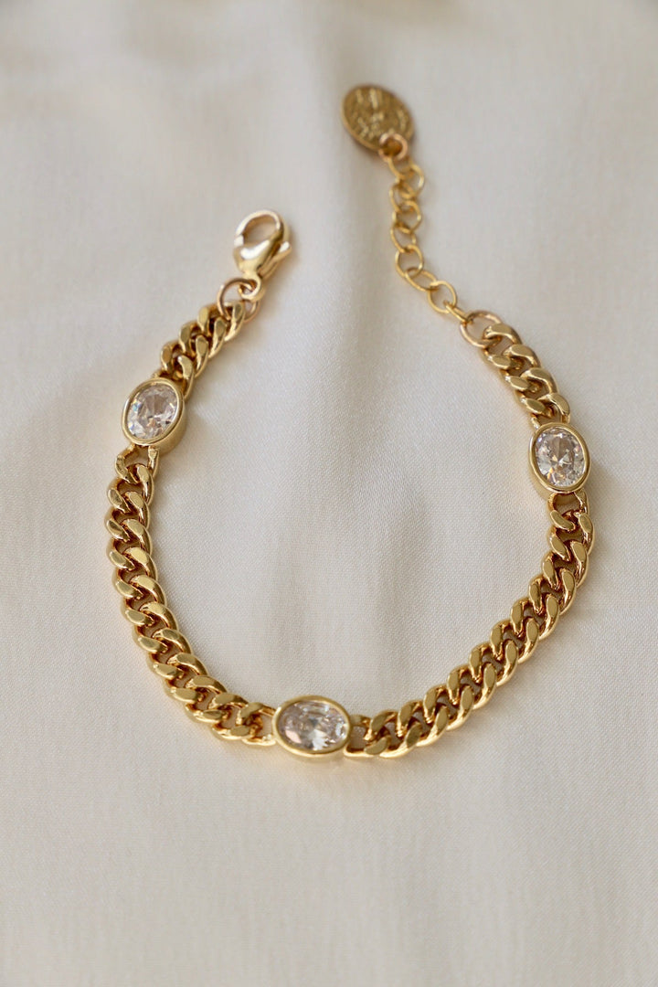 Katie Waltman Jewelry: JULIETTE OVAL CHAIN BRACELET