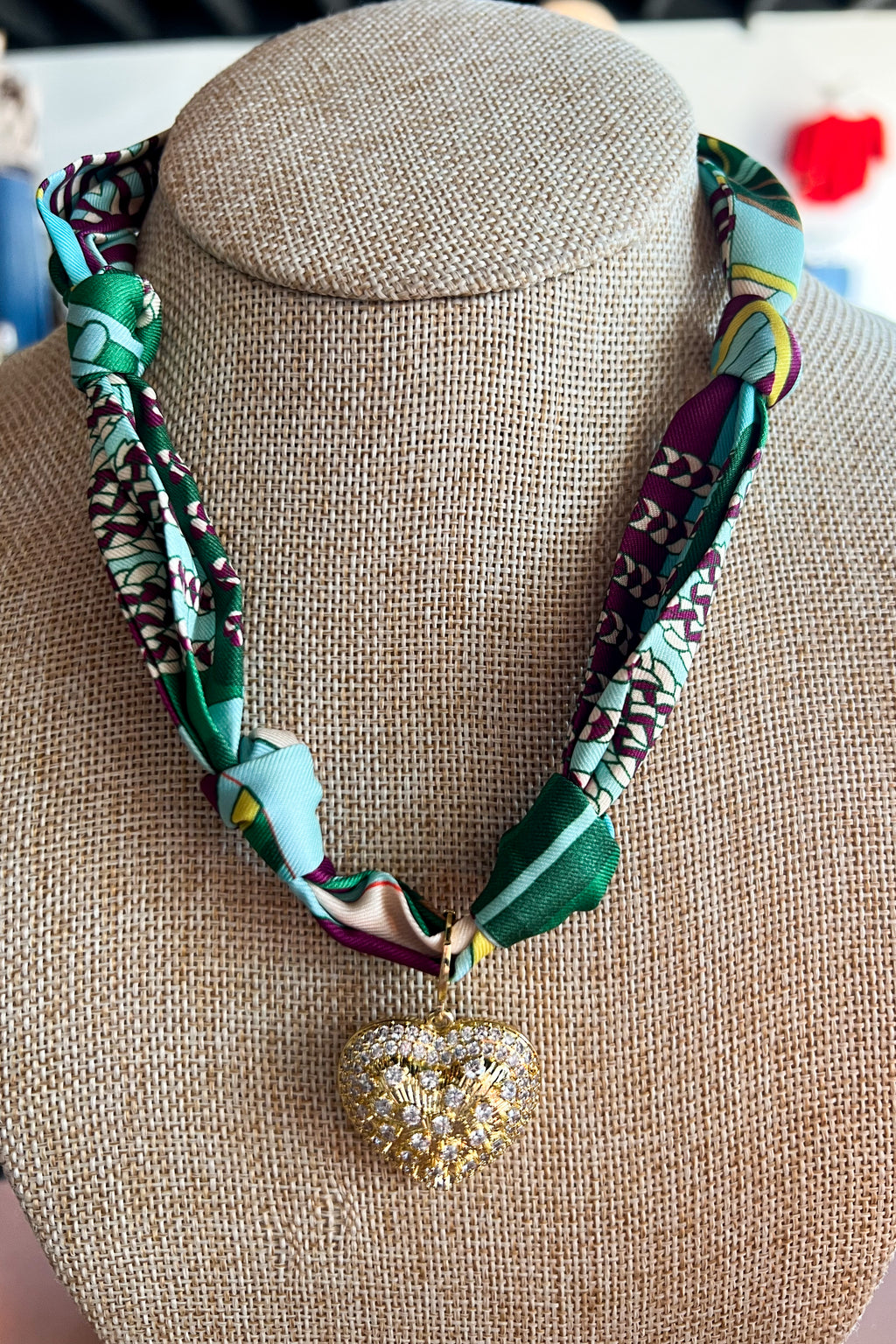 Linda Scarf Necklace