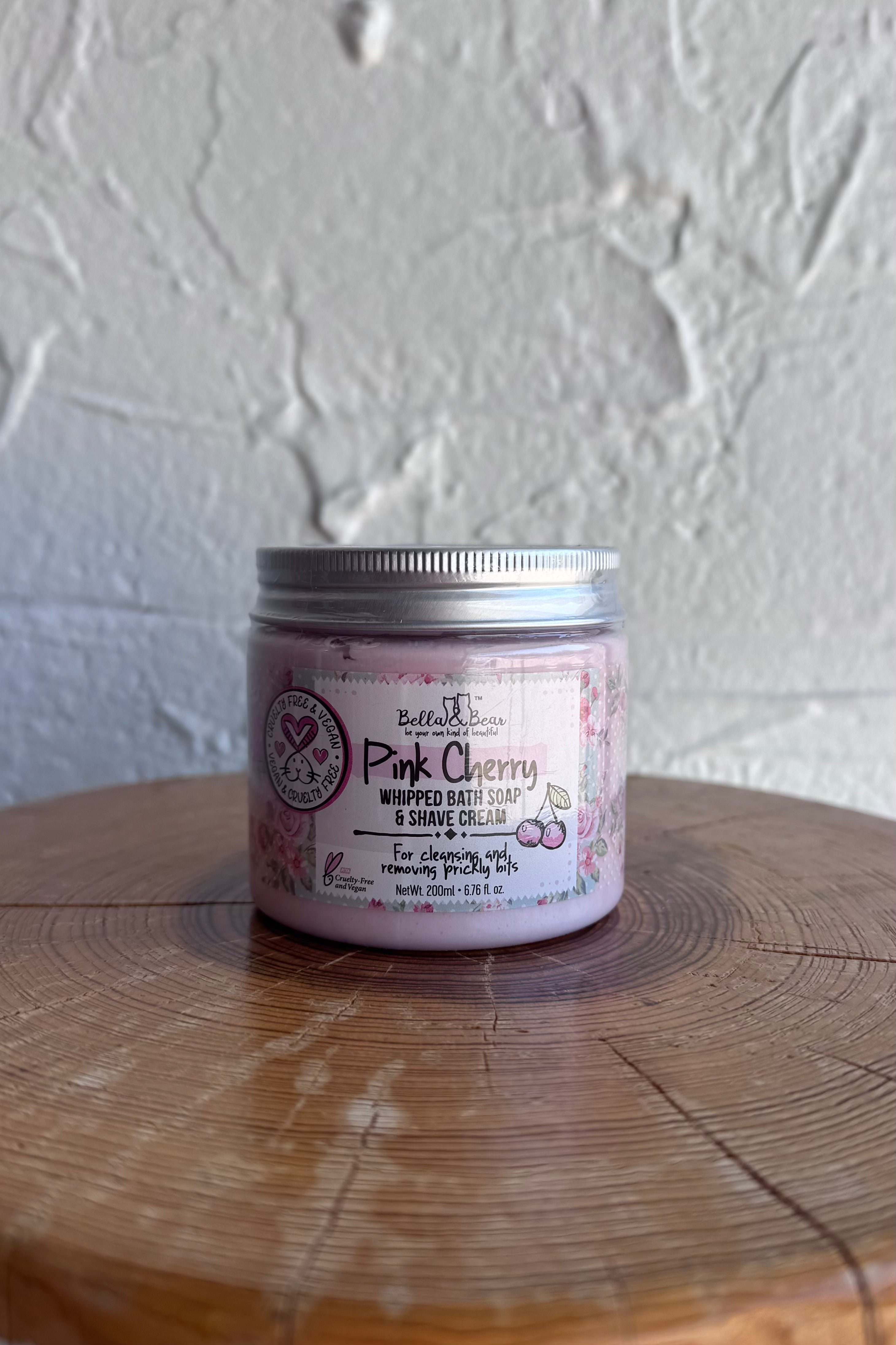 Pink Cherry Whipped Bath Soap