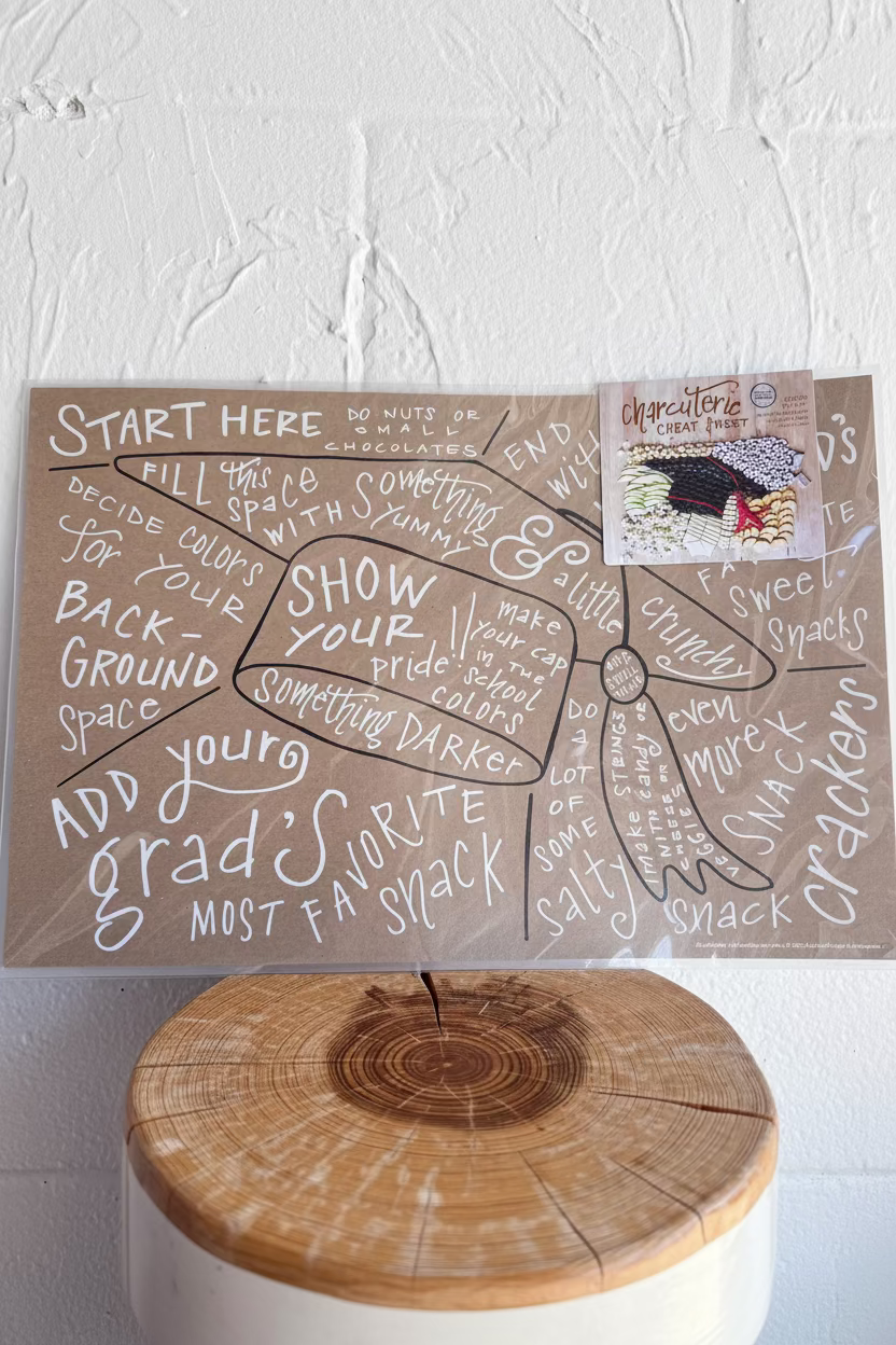 Grad Charcuterie Board Cheat Sheet