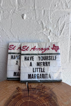 Merry Little Margarita Holiday Cocktail Napkins
