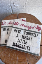 Merry Little Margarita Holiday Cocktail Napkins