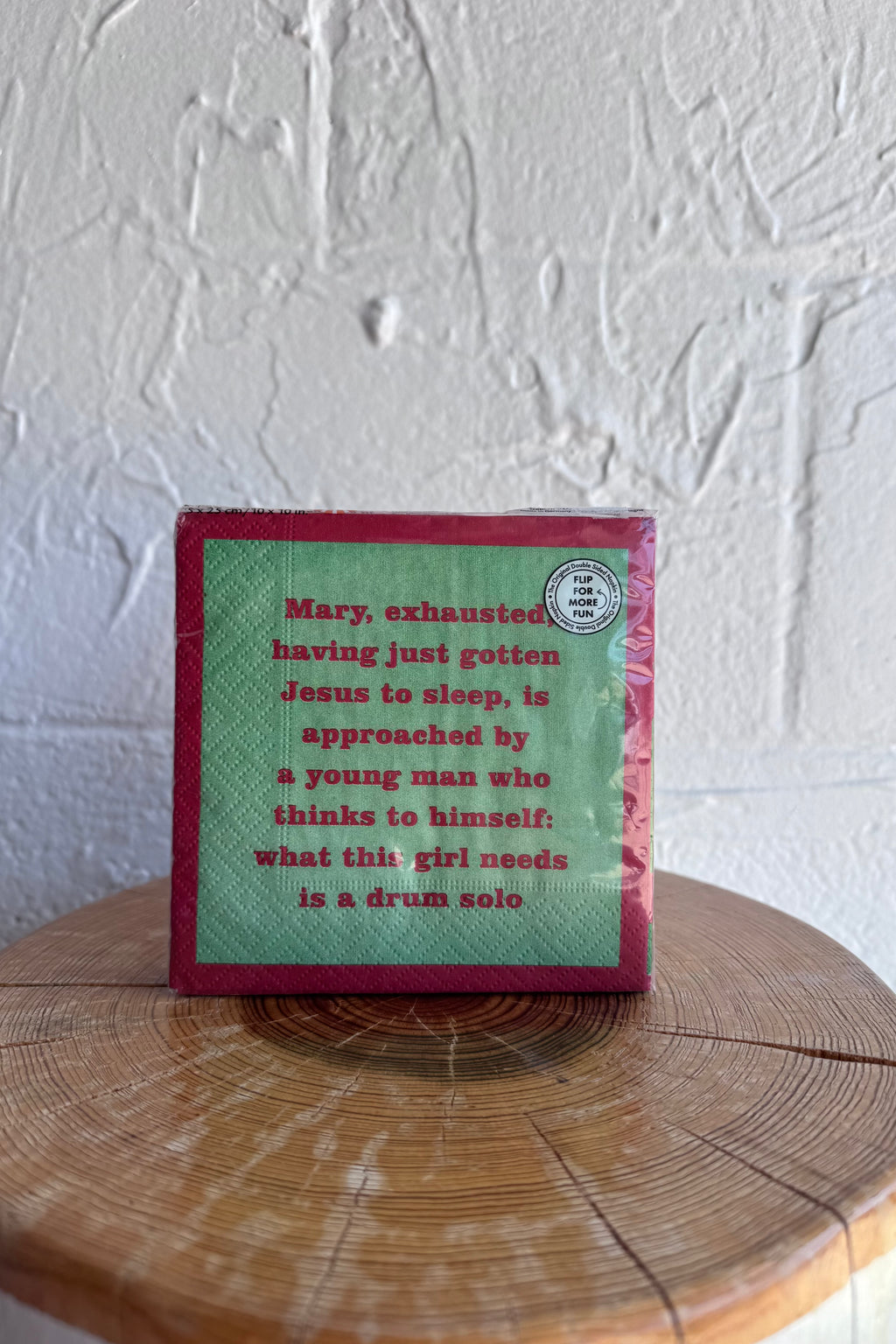 So I Can Say No Double-Sided Holiday Napkins