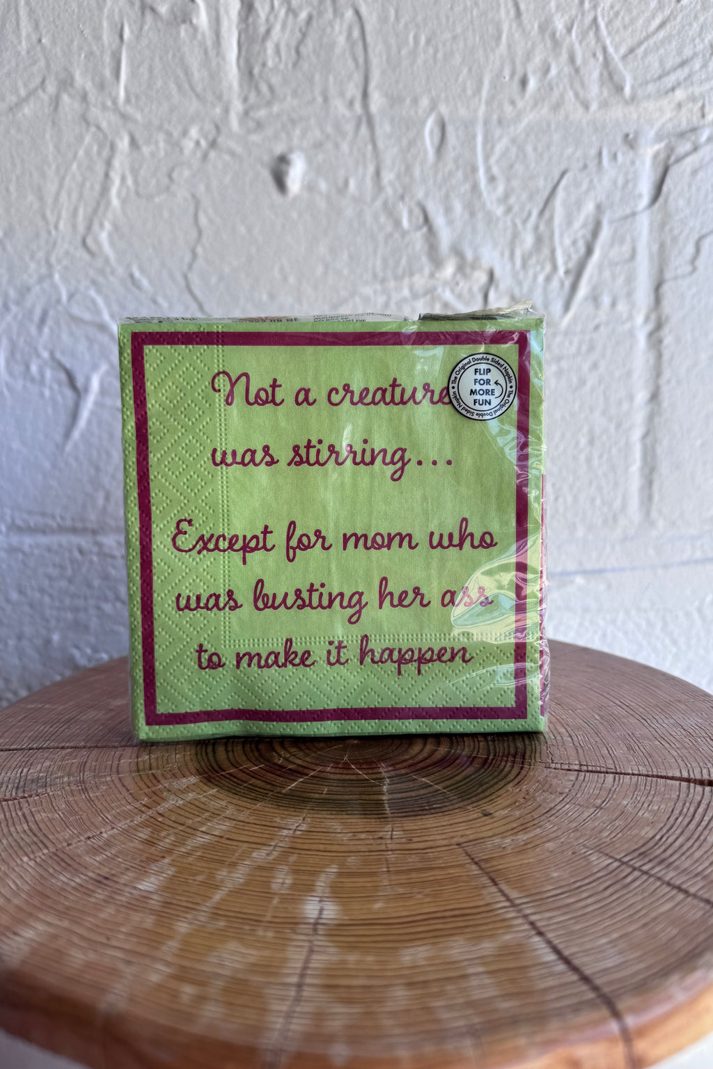 Not a Creature Was Stirring Double-Sided Holiday Napkins
