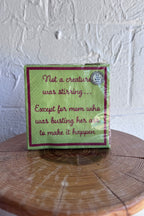 Not a Creature Was Stirring Double-Sided Holiday Napkins