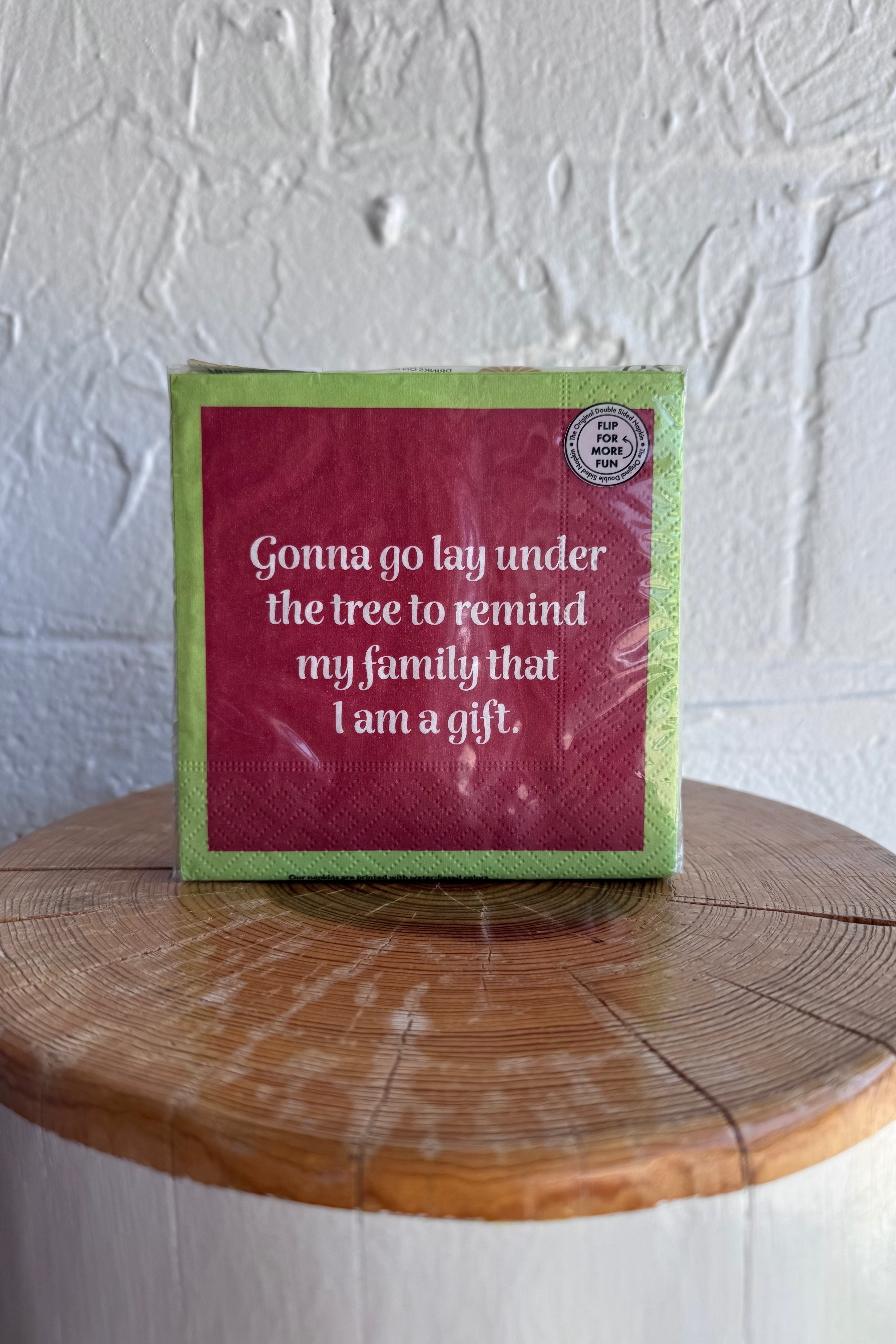 Not a Creature Was Stirring Double-Sided Holiday Napkins