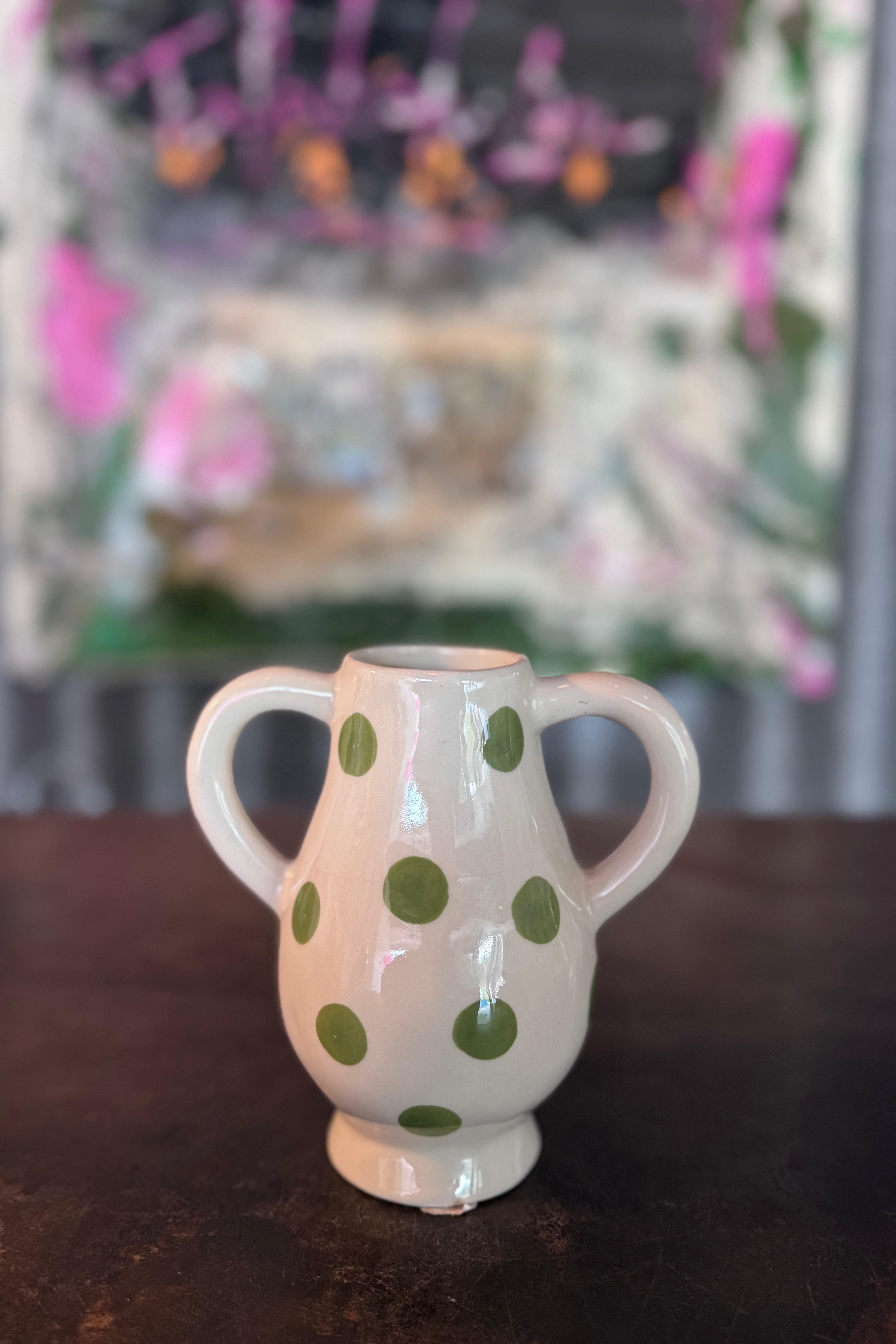 Polka Dot Vase