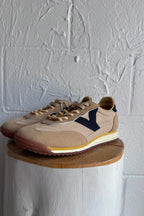 Saturno Nylon and Suede Sneaker