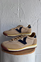 Saturno Nylon and Suede Sneaker