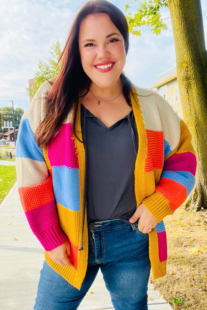 Joyful Day Patchwork Cardigan