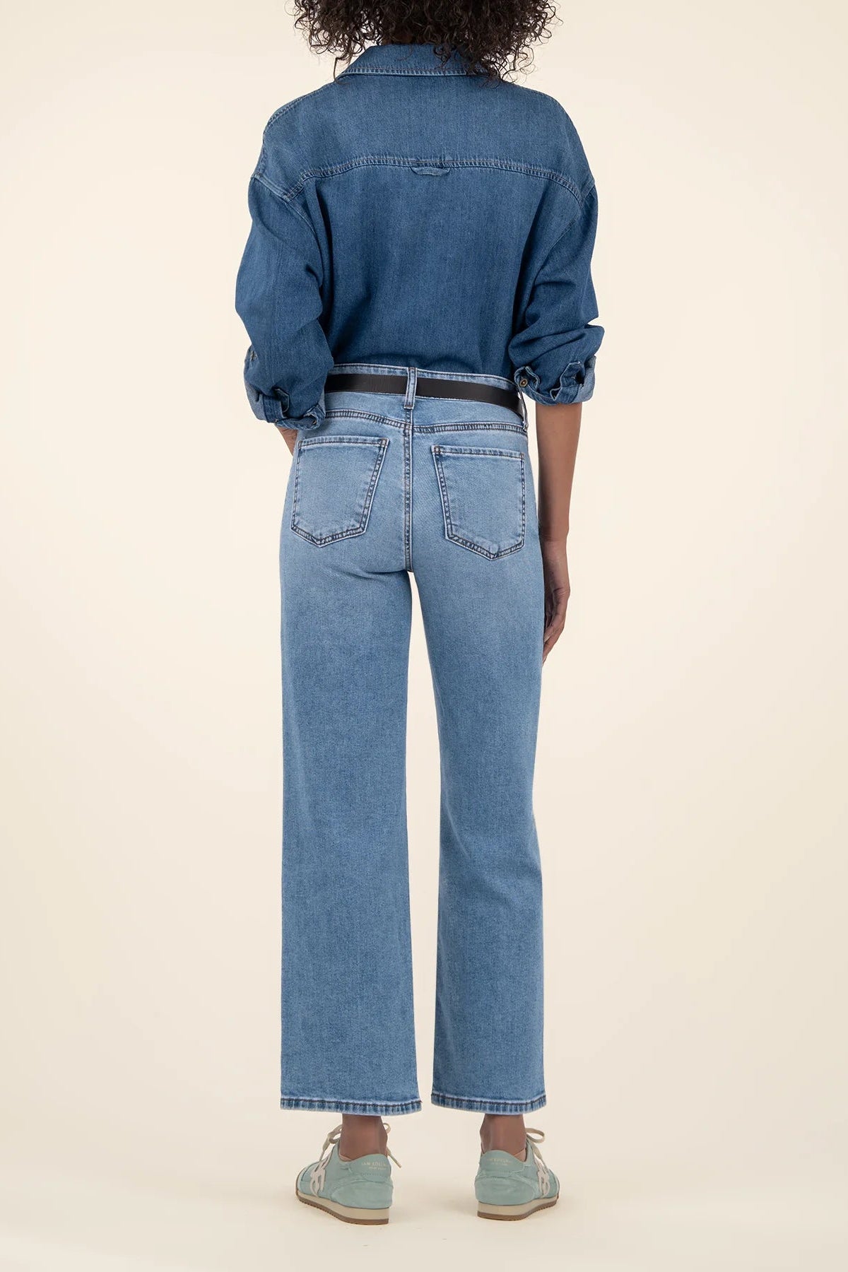 Charlotte High Rise Wide Leg Jean