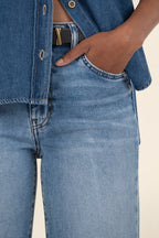 Charlotte High Rise Wide Leg Jean