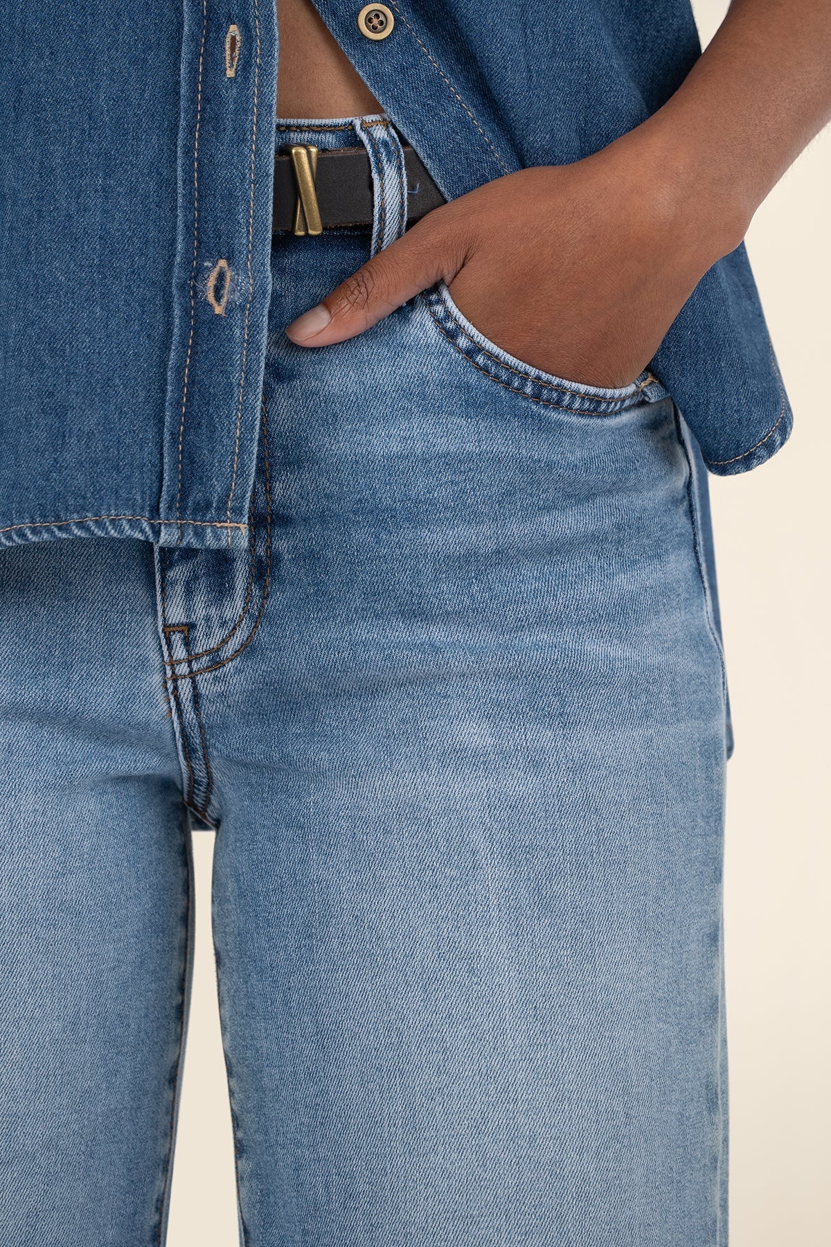 Charlotte High Rise Wide Leg Jean