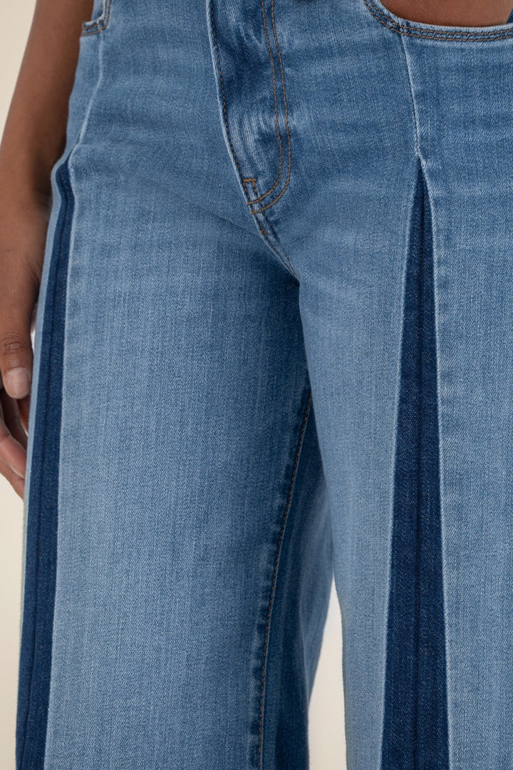 KUT | Meg High Rise Wide Leg Jeans