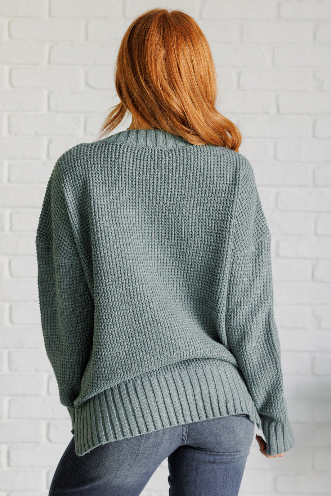 Scenic Drive Sweater in Sage