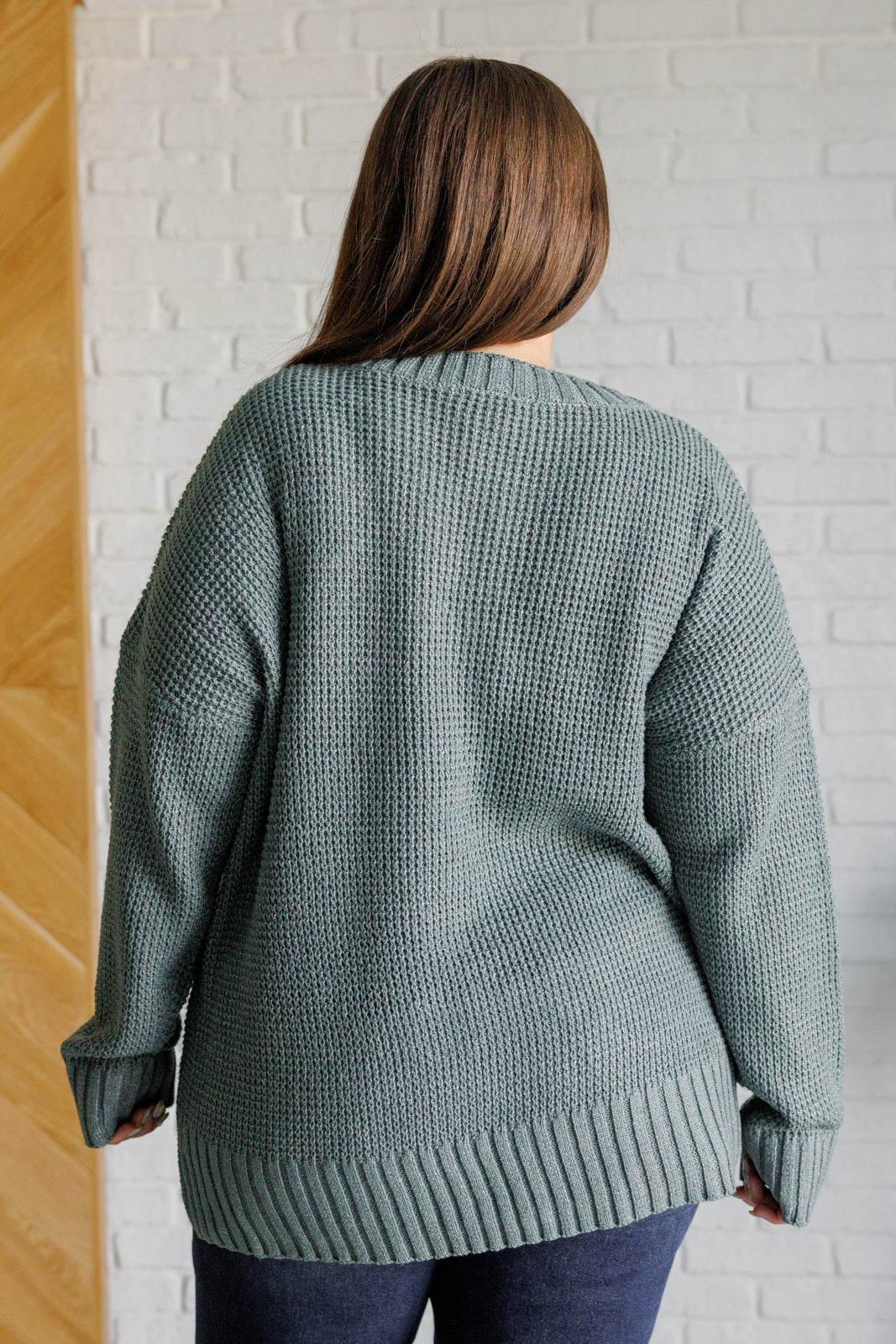 Scenic Drive Sweater in Sage