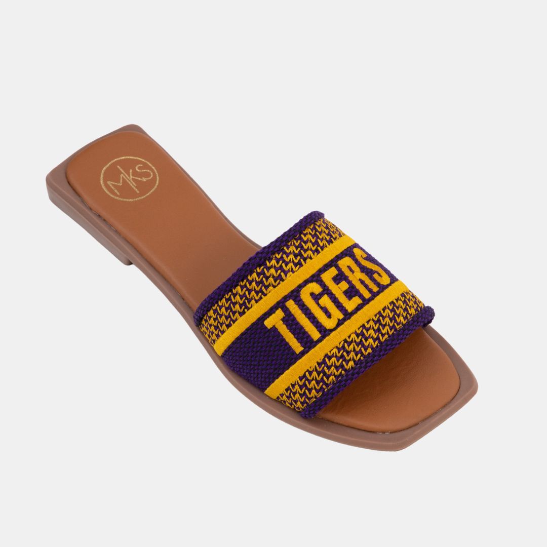 TIGERS GAME DAY SANDALS