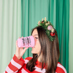 Extra Merry & Bright Reusable Holiday Party Cups (set of 8)