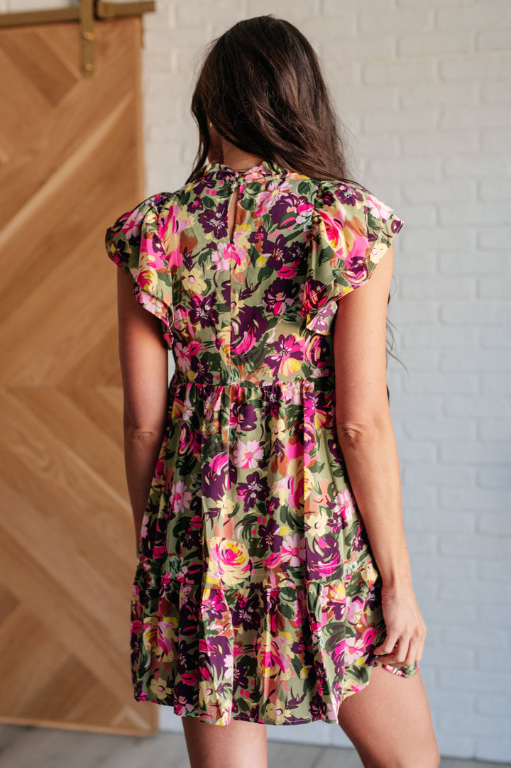 Claim to Fame Floral Dress