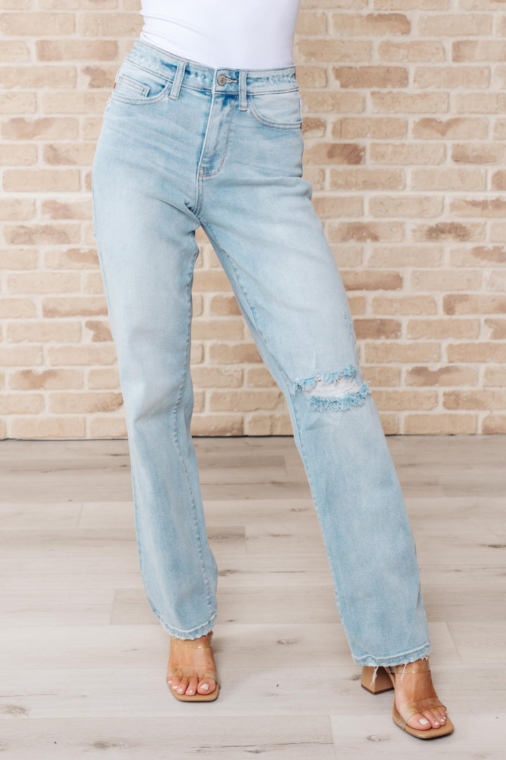 Judy Blue: Porter High Rise 90's Straight Jeans