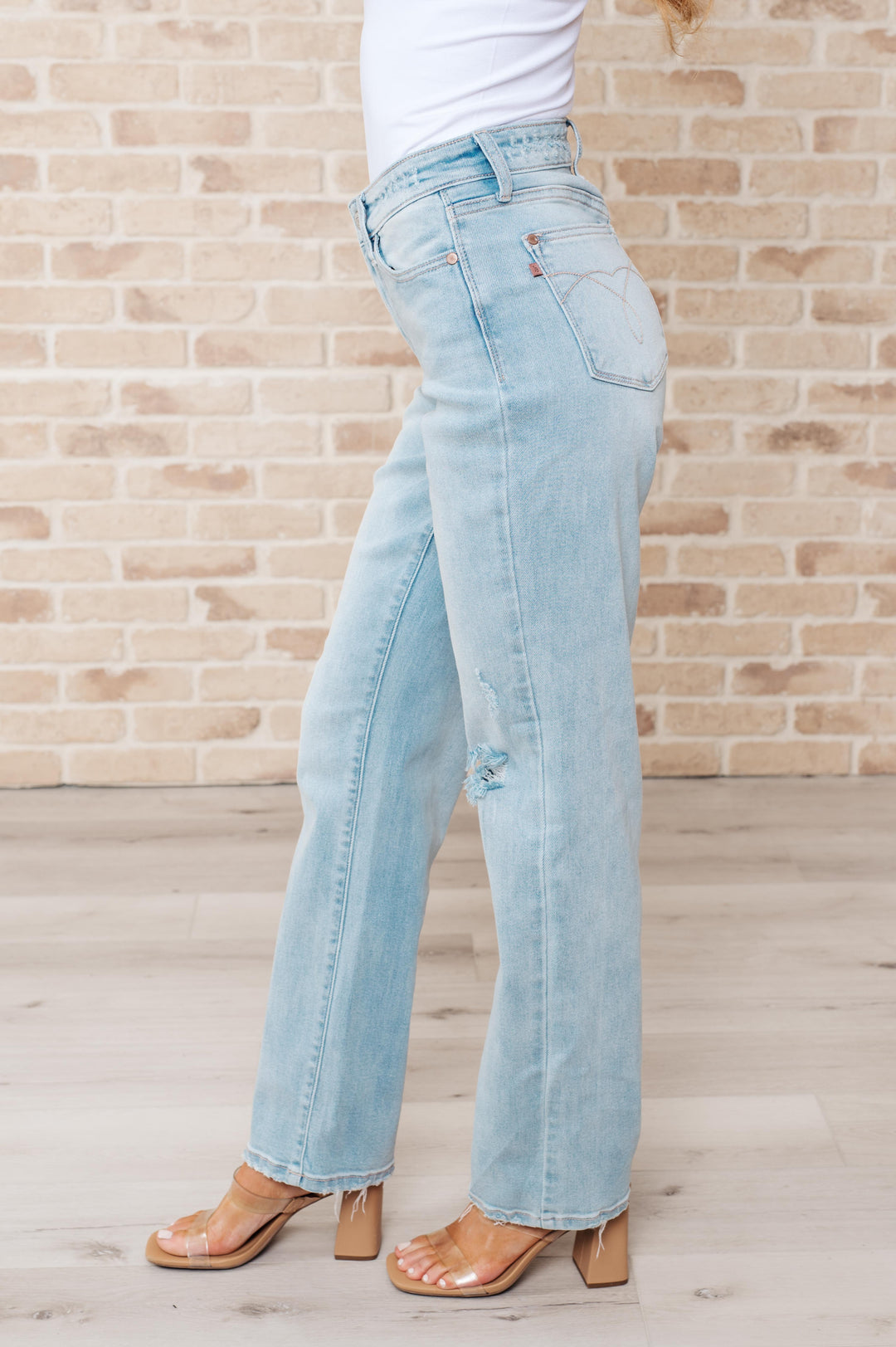 Judy Blue: Porter High Rise 90's Straight Jeans