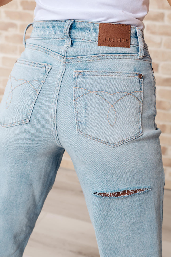 Judy Blue: Porter High Rise 90's Straight Jeans