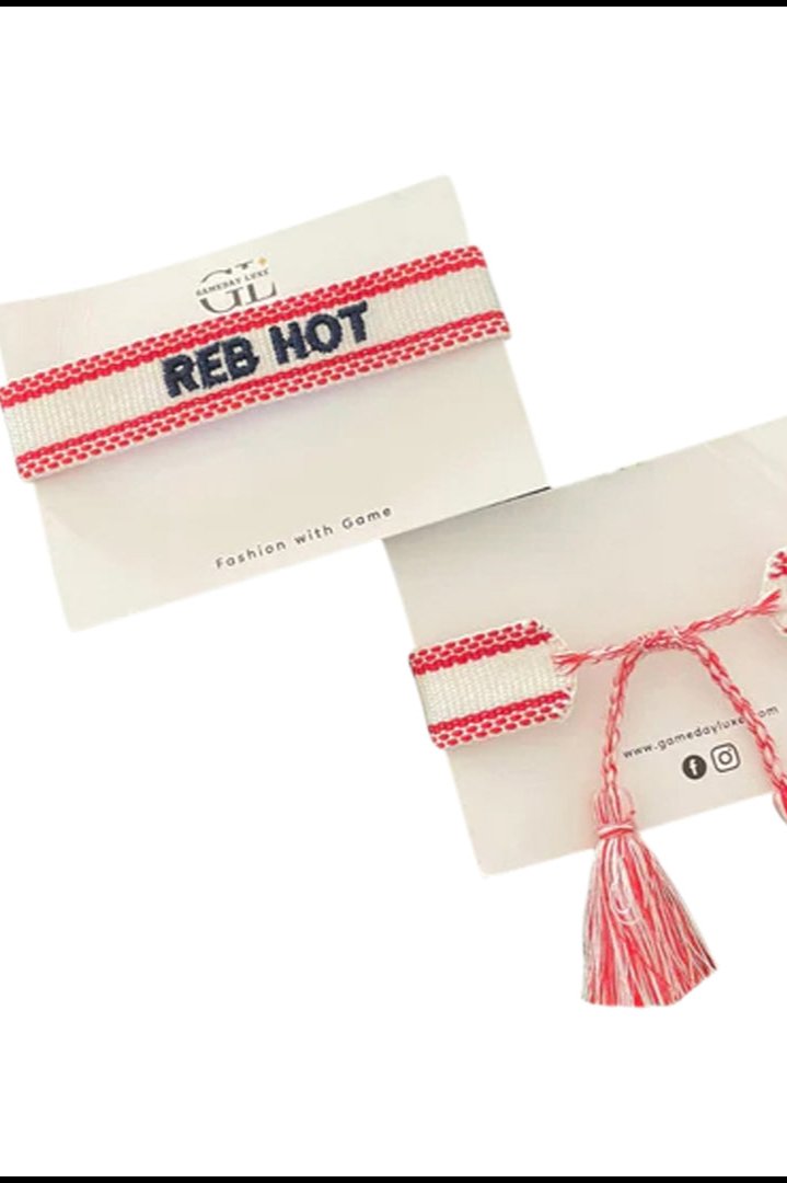 Reb Hot Team Tassel Bracelet