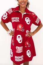 Oklahoma Logo Patch Dress