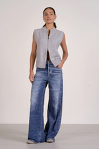 Britt Sleeveless Sweater Top