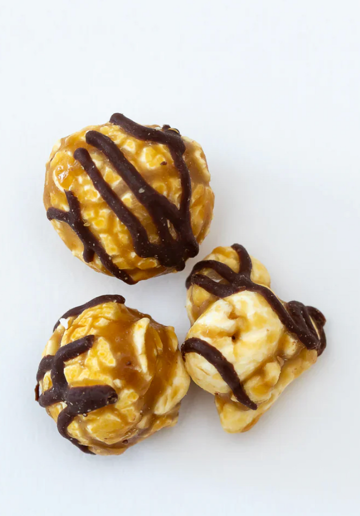 Poppy Hand-Crafted Popcorn | Dark Chocolate Raspberry Popcorn