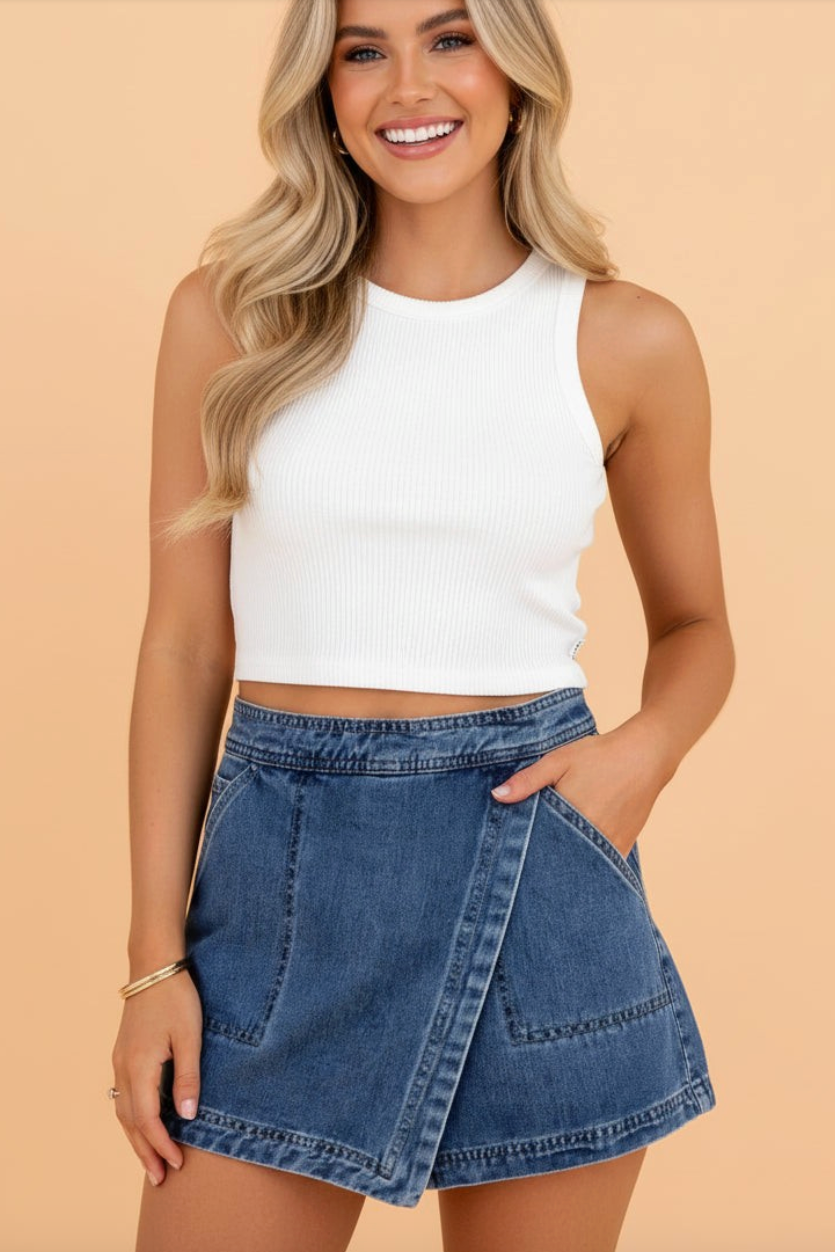 Boardwalk Wrap Skort