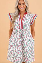 Garden Party Flutter Dress