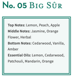 No. 05 Big Sur Room Mist