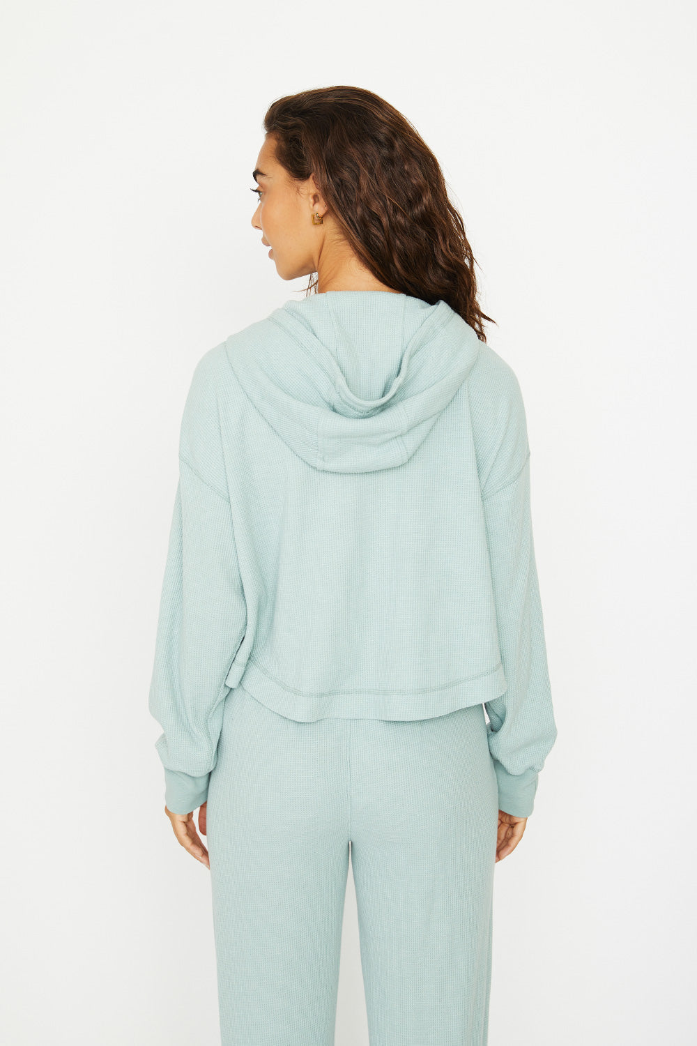 CREAM YOGA: Shana thermal hoodie