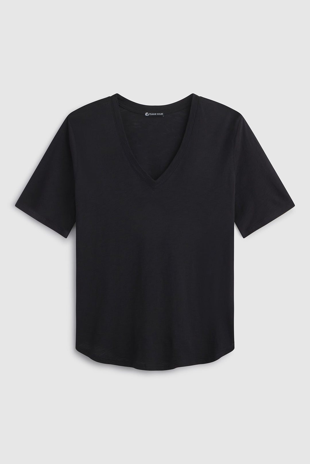 Slub Jersey V-Neck Tee