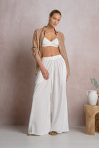 Island Button Down Tan