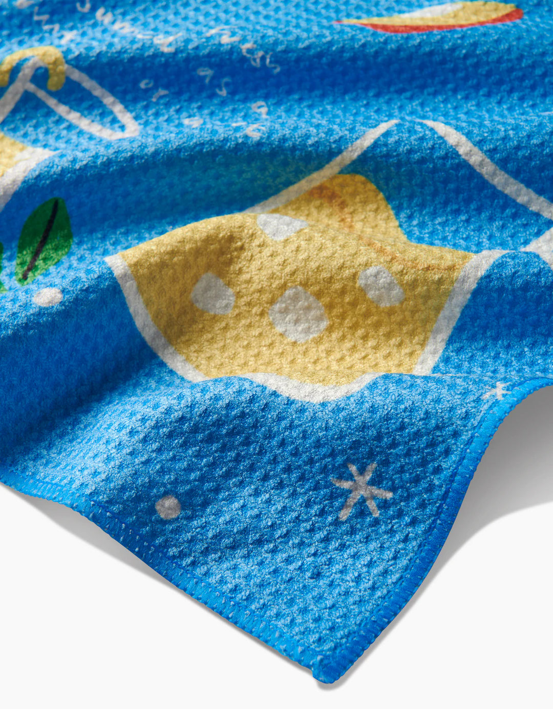 Geometry: Summer Bbq Kitchen Tea Towel