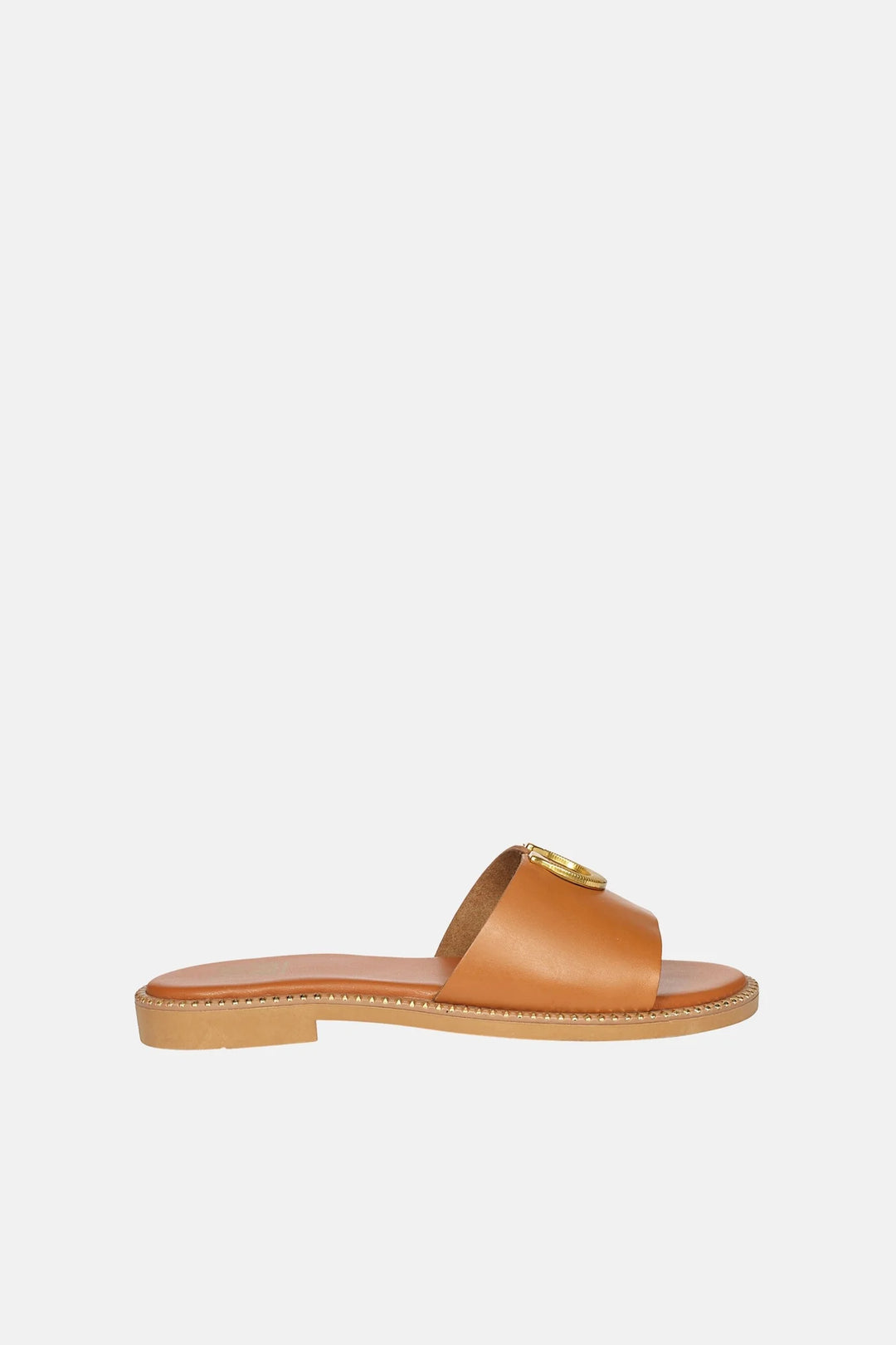 VIVI BLU | NALA SANDALS – COGNAC LEATHER
