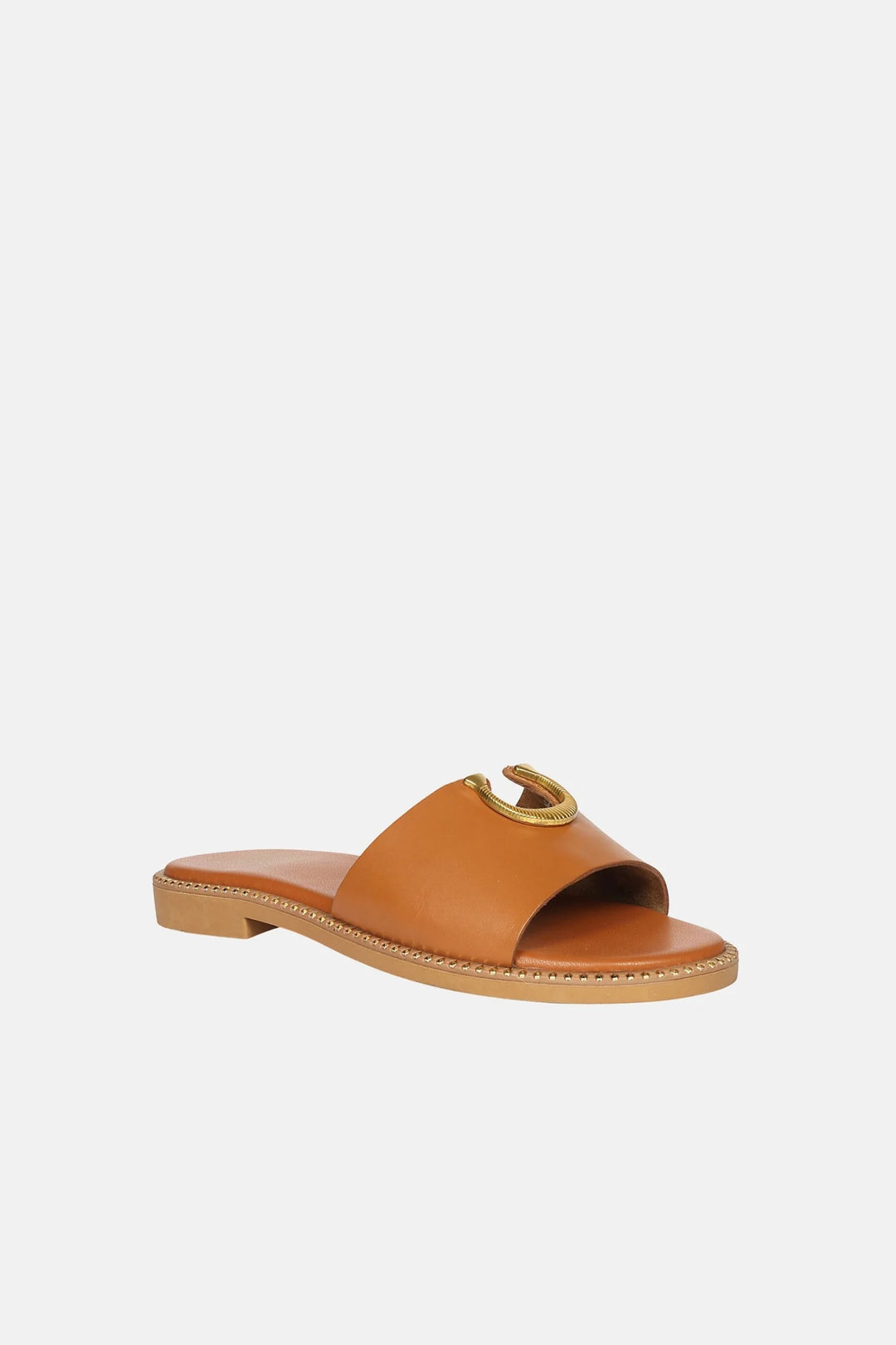 VIVI BLU | NALA SANDALS – COGNAC LEATHER