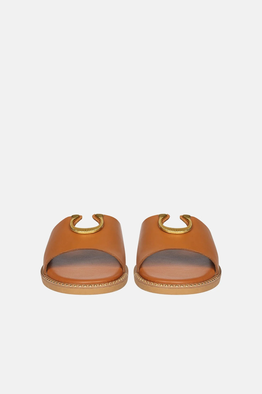 VIVI BLU | NALA SANDALS – COGNAC LEATHER