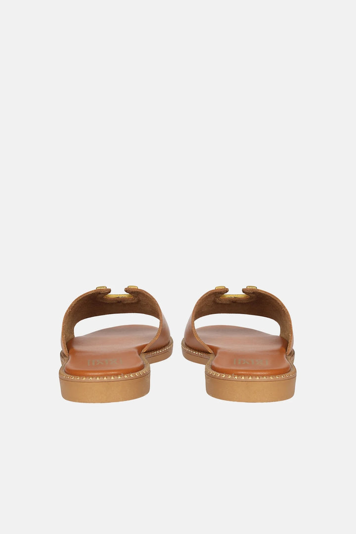 VIVI BLU | NALA SANDALS – COGNAC LEATHER
