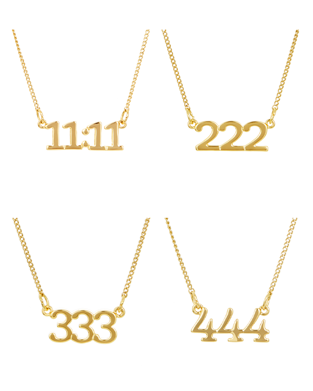 James Michelle: Angel Numbers Necklace