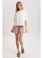The Americana Stripe Drawstring Shorts