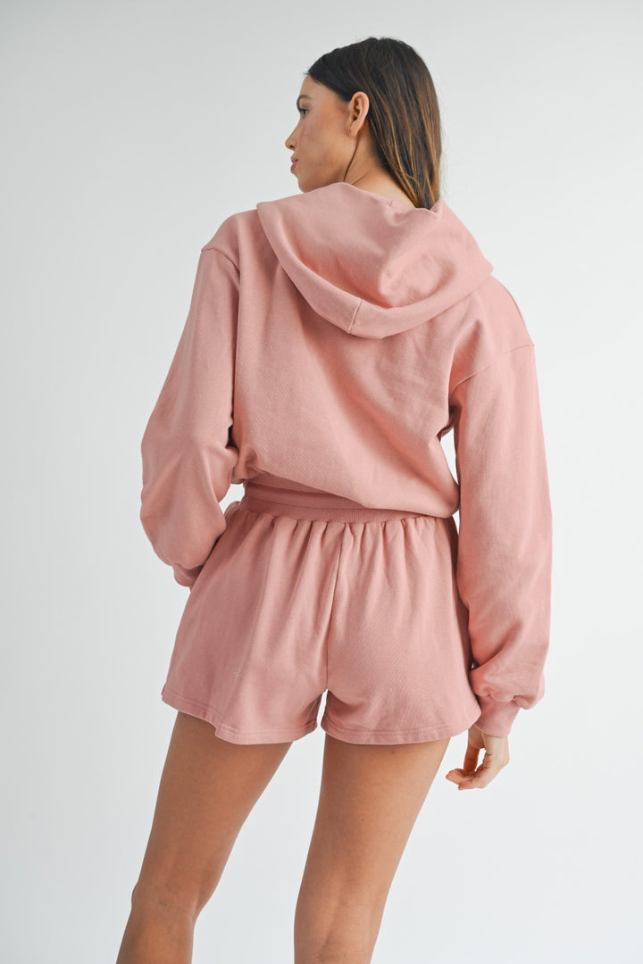 Maple Avenue French Terry Romper