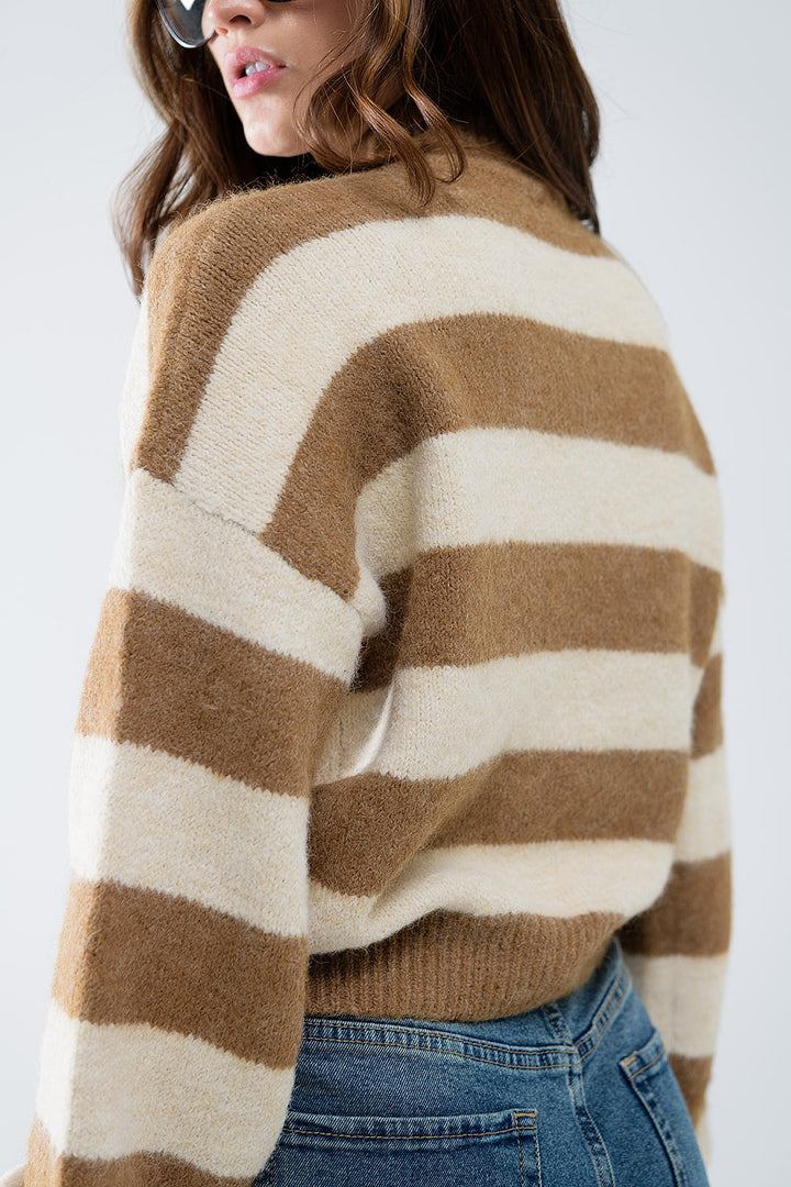 Snowfall Stripes Sweater