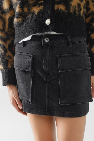 Denim Dreams Mini Skirt