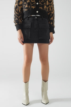 Denim Dreams Mini Skirt