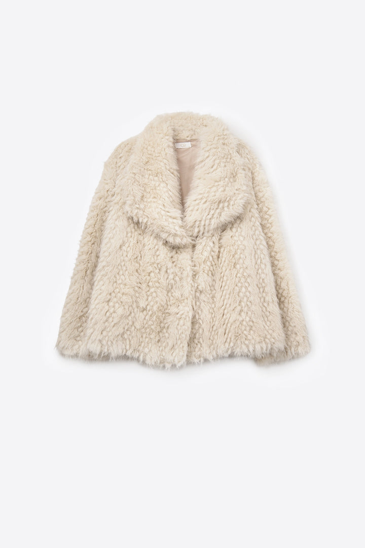 The Cozy Cream Faux Fur Jacket